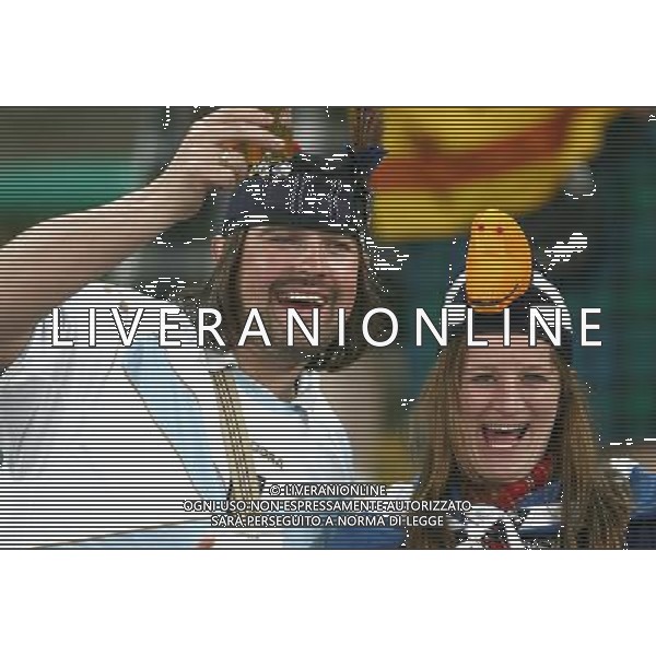 Bari - 28 / 03 / 2007 - Stadio \'San Nicola\' - Qualificazioni EURO 2008 - Italia Vs Scozia - nella foto: tifosi sugli spalti ph Corradetti / ag. Aldo Liverani