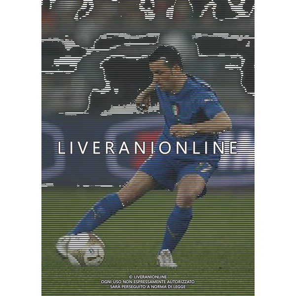 Bari - 28 / 03 / 2007 - Stadio \'San Nicola\' - Qualificazioni EURO 2008 - Italia Vs Scozia (2-0) - nella foto: Antonio DI NATALE ph Corradetti / ag. Aldo Liverani