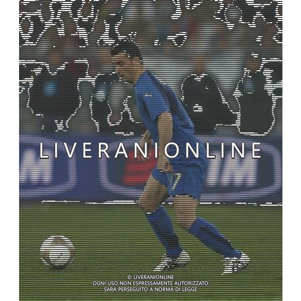 Bari - 28 / 03 / 2007 - Stadio \'San Nicola\' - Qualificazioni EURO 2008 - Italia Vs Scozia (2-0) - nella foto: Antonio DI NATALE ph Corradetti / ag. Aldo Liverani