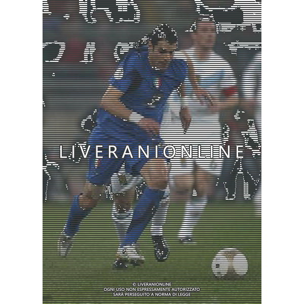 Bari - 28 / 03 / 2007 - Stadio \'San Nicola\' - Qualificazioni EURO 2008 - Italia Vs Scozia (2-0) - nella foto: Simone PERROTTA ph Corradetti / ag. Aldo Liverani