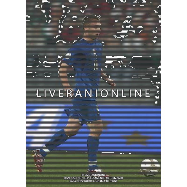 Bari - 28 / 03 / 2007 - Stadio \'San Nicola\' - Qualificazioni EURO 2008 - Italia Vs Scozia (2-0) - nella foto: Daniele DE ROSSI ph Corradetti / ag. Aldo Liverani