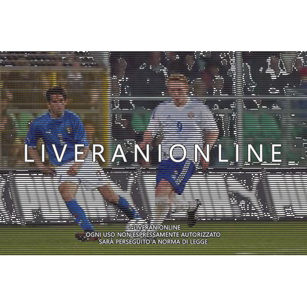 italia-finlandia 29/03/2003 nella foto forssell-panucci foto aldo liverani