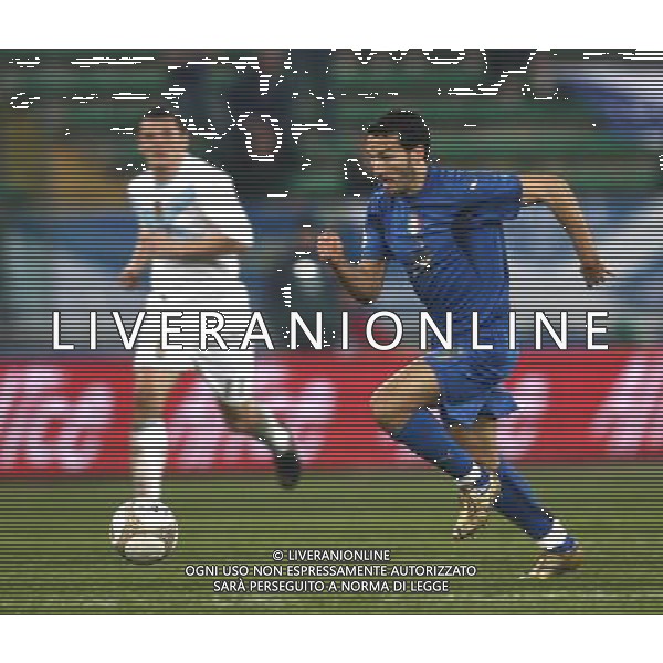 Bari - 28 / 03 / 2007 - Stadio \'San Nicola\' - Qualificazioni EURO 2008 - Italia Vs Scozia (2-0) - nella foto: Gianluca ZAMBROTTA ph Corradetti / ag. Aldo Liverani