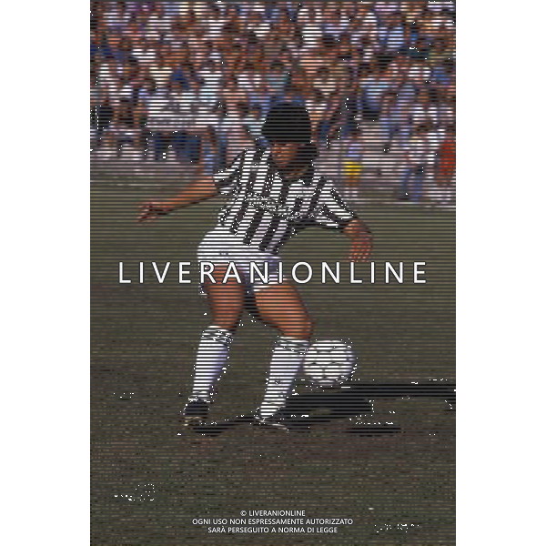 ASCOLI CALCIO 1987/88 NELLA FOTO HUGO MARADONA AG ALDO LIVERANI