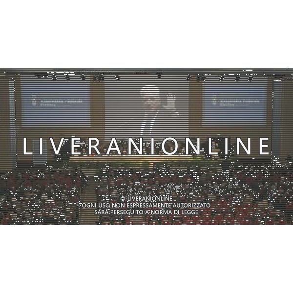 Roma - 02 / 04 / 2007 - Hotel Marriott - Elezione del Presidente Federale - nella foto: Antonio MATARRESE durante il suo intervento ph Corradetti / ag. Aldo Liverani