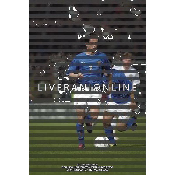 italia-finlandia 29/03/2003 nella foto panucci cristian foto aldo liverani