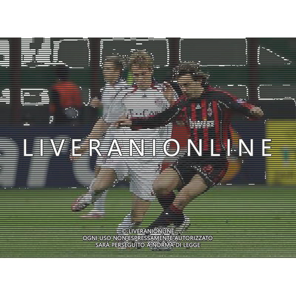 MILAN-BAYERN MONACO CHAMPIONS LEAGUE 02/04/2007 NELLA FOTO PIRLO-OTTL FOTO LUZZANI-AAG ALDO LIVERANI