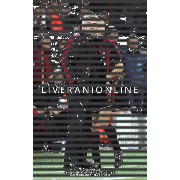 Milano 03/04/2007 champions league 2006/07 milan-bayern monaco 2:2 nella foto inzaghi e ancelotti ph marco luzzani/ag aldo liverani s.a.s.