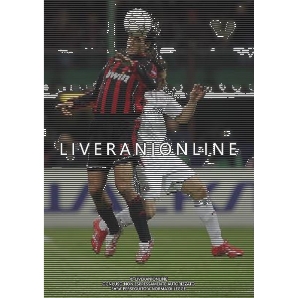 Milano 03/04/2007 champions league 2006/07 milan-bayern monaco 2:2 nella foto nesta e pizarro ph marco luzzani/ag aldo liverani s.a.s.