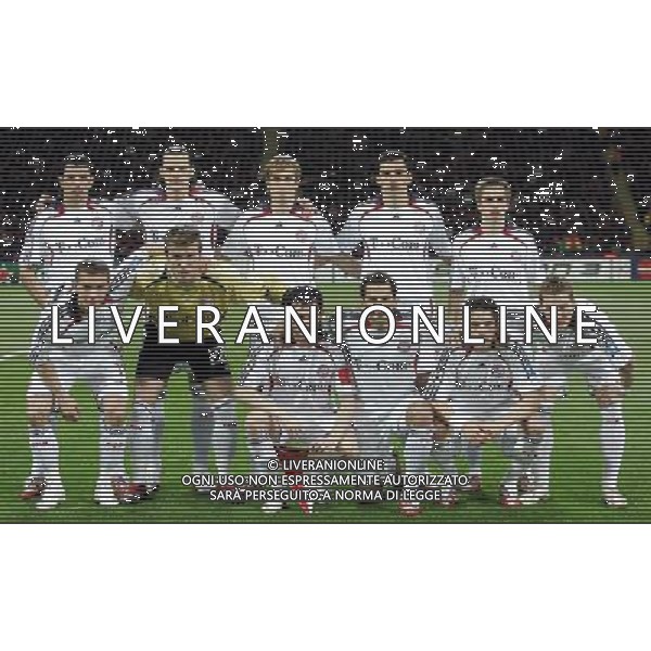 Milano 03/04/2007 champions league 2006/07 milan-bayern monaco 2:2 nella foto formazione bayern monaco ph marco luzzani/ag aldo liverani s.a.s.