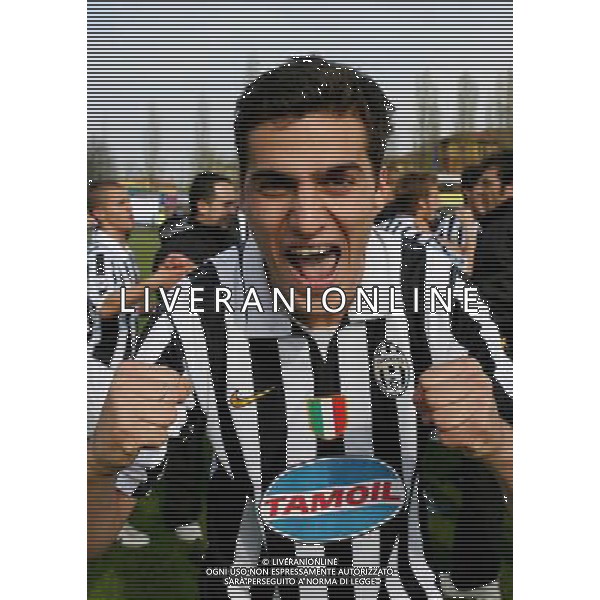Inter - Juventus finale Coppa Italia Primavera 04/04/2007 nella foto festeggiamenti dei giocatori della juventus vincitore - lanzafame con la Coppa ph Andry/Ag. Aldo Liverani