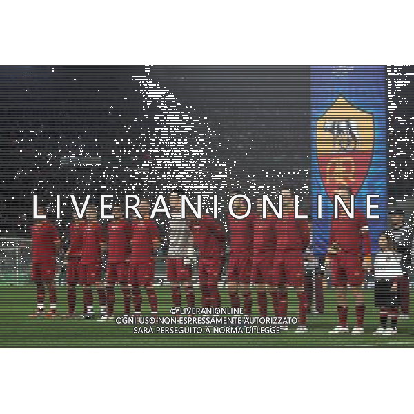 Roma - Manchester United - UEFA Champions League Andata Quarti di Finale Stadio Olimpico 04/04/2007 nella foto: La Formazione della Roma ph Corradetti / Ag. Aldo Liverani