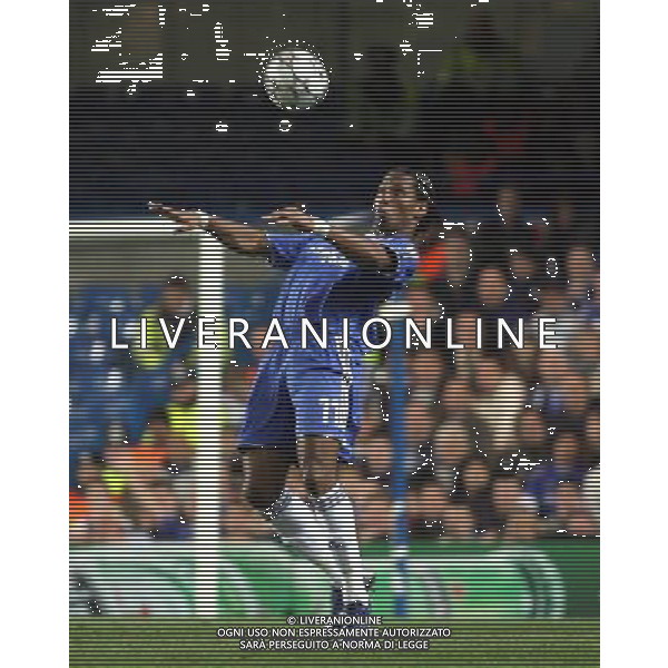 Chelsea - Valencia, Champions League Quarter Final First Leg, Stamford Bridge, London , Date 040407 nella foto Didier Drogba Ph by Ian Kington IPS /Ag. Aldo Liverani