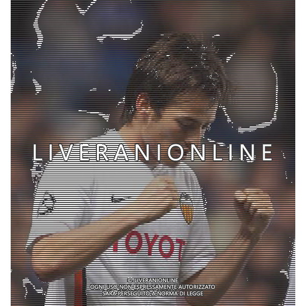Chelsea - Valencia, Champions League Quarter Final First Leg, Stamford Bridge, London , Date 040407 nella foto esultanza dopo il gol di David Silva del 0-1 Ph by Ian Kington IPS /Ag. Aldo Liverani