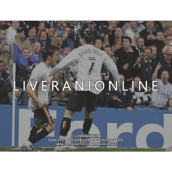 Chelsea - Valencia, Champions League Quarter Final First Leg, Stamford Bridge, London , Date 040407 nella foto esultanza dopo il gol di David Silva del 0-1 Ph by Ian Kington IPS /Ag. Aldo Liverani