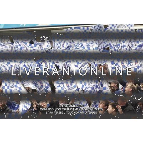 Chelsea - Valencia, Champions League Quarter Final First Leg, Stamford Bridge, London , Date 040407 nella foto tifosi del chelsea Ph by Ian Kington IPS /Ag. Aldo Liverani