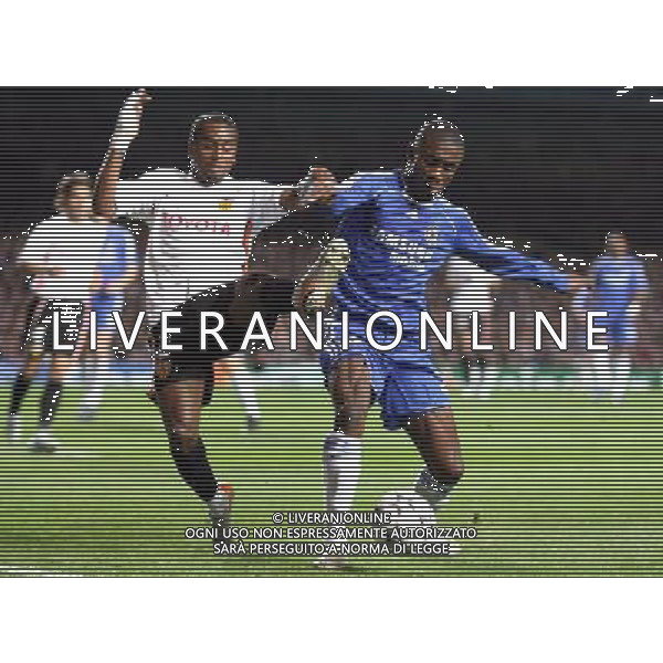 Chelsea - Valencia, Champions League Quarter Final First Leg, Stamford Bridge, London , Date 040407 nella foto Luis Miguel and Salomon Kalou Ph by Marcello Pozzetti IPS /Ag. Aldo Liverani