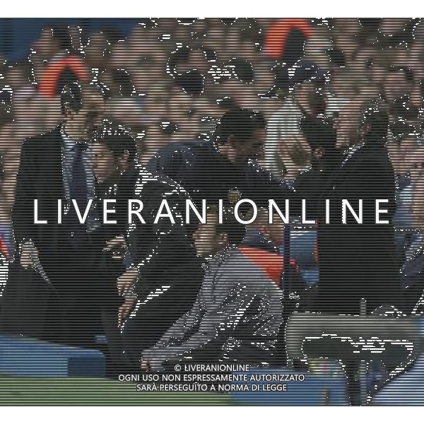 Chelsea - Valencia, Champions League Quarter Final First Leg, Stamford Bridge, London , Date 040407 nella foto Enrique Sanchez Flores Ph by Marcello Pozzetti IPS /Ag. Aldo Liverani