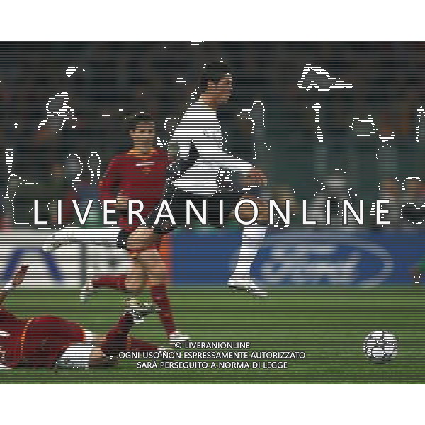 Roma - Manchester United - UEFA Champions League Andata Quarti di Finale Stadio Olimpico 04/04/2007 nella foto: Aveiro Dos Santos CRISTIANO RONALDO ph Corradetti / Ag. Aldo Liverani