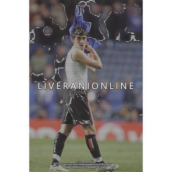 Chelsea - Valencia, Champions League Quarter Final First Leg, Stamford Bridge, London , Date 040407 nella foto David Villa a fine gara con la maglia del chelsea Ph by Ian Kington IPS /Ag. Aldo Liverani