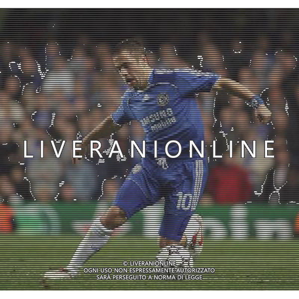 Chelsea - Valencia, Champions League Quarter Final First Leg, Stamford Bridge, London , Date 040407 nella foto Joe Cole Ph by Ian Kington IPS /Ag. Aldo Liverani