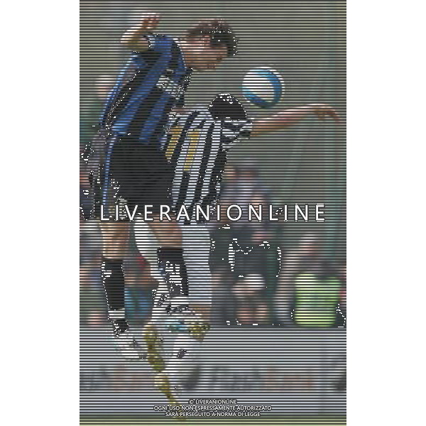 Millano 4 aprile 2007 Inter - Juventus Primavera Tim Cup Finale gara di ritorno nella foto: Andreolli e Lanzafame foto Andry / Ag. Aldo Liverani