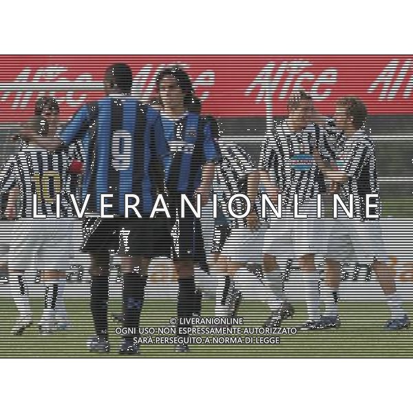 Millano 4 aprile 2007 Inter - Juventus Primavera Tim Cup Finale gara di ritorno nella foto: festa vittoria Juventus foto Andry / Ag. Aldo Liverani