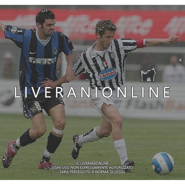 Millano 4 aprile 2007 Inter - Juventus Primavera Tim Cup Finale gara di ritorno nella foto: Venitucci e Figliomeni foto Andry / Ag. Aldo Liverani