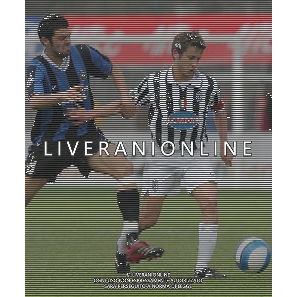 Millano 4 aprile 2007 Inter - Juventus Primavera Tim Cup Finale gara di ritorno nella foto: Venitucci e Figliomeni foto Andry / Ag. Aldo Liverani