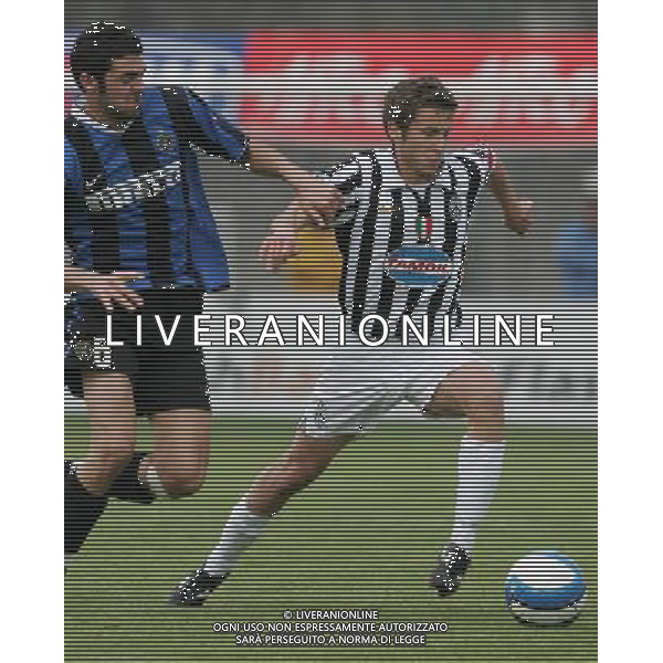 Millano 4 aprile 2007 Inter - Juventus Primavera Tim Cup Finale gara di ritorno nella foto: Venitucci e Figliomeni foto Andry / Ag. Aldo Liverani