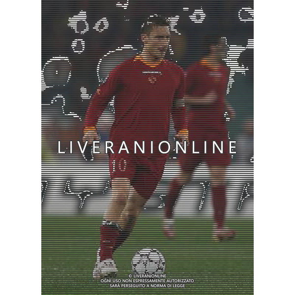 Roma - Stadio Olimpico - 04 / 04 / 2007 - UEFA Champions League 2006-2007 - Andata Quarti di Finale - Roma Vs Manchester United (2-1) - nella foto: Francesco TOTTI ph Corradetti / Ag. Aldo Liverani