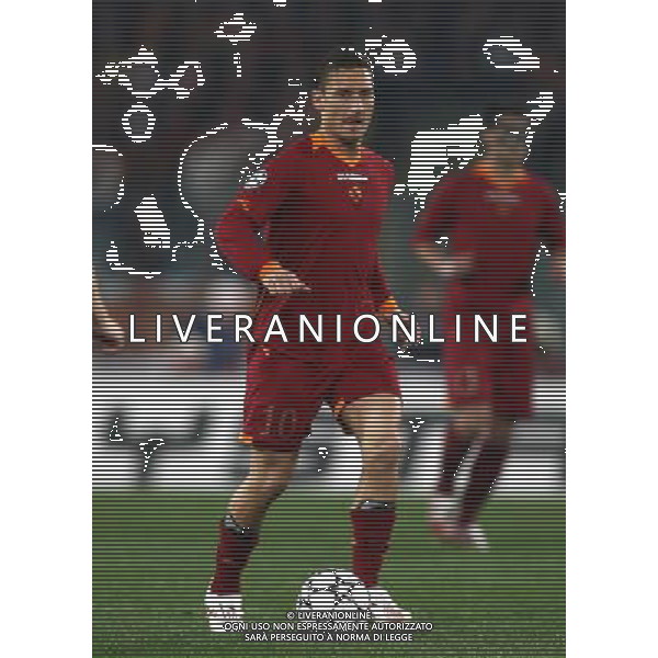 Roma - Stadio Olimpico - 04 / 04 / 2007 - UEFA Champions League 2006-2007 - Andata Quarti di Finale - Roma Vs Manchester United (2-1) - nella foto: Francesco TOTTI ph Corradetti / Ag. Aldo Liverani