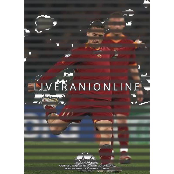 Roma - Stadio Olimpico - 04 / 04 / 2007 - UEFA Champions League 2006-2007 - Andata Quarti di Finale - Roma Vs Manchester United (2-1) - nella foto: Francesco TOTTI ph Corradetti / Ag. Aldo Liverani