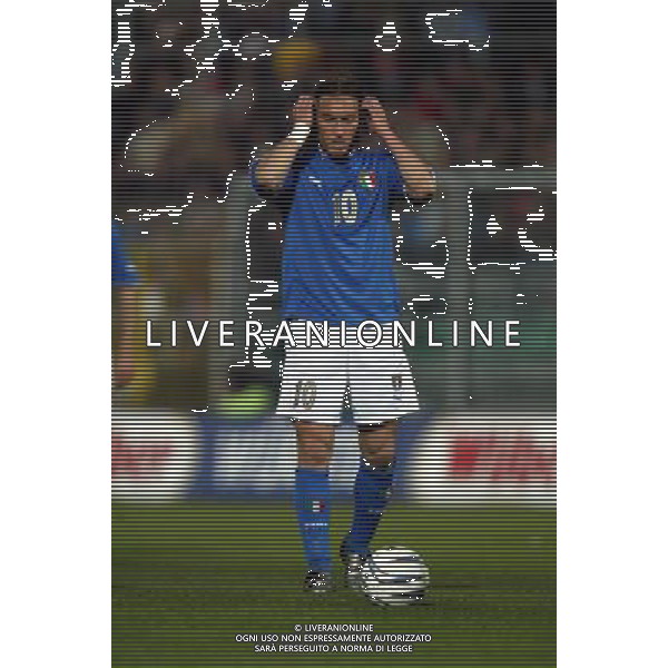 italia-finlandia 29/03/2003 nella foto totti francesco foto aldo liverani