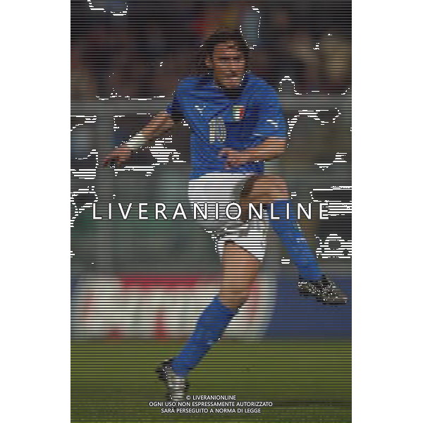italia-finlandia 29/03/2003 nella foto totti francesco foto aldo liverani