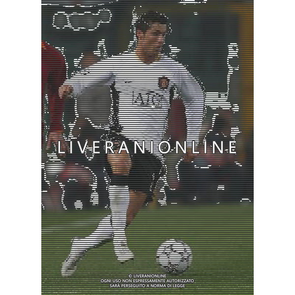 Roma - Stadio Olimpico - 04 / 04 / 2007 - UEFA Champions League 2006-2007 - Andata Quarti di Finale - Roma Vs Manchester United (2-1) - nella foto: Aveiro Dos Santos CRISTIANO RONALDO ph Corradetti / Ag. Aldo Liverani
