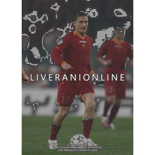 Roma - Stadio Olimpico - 04 / 04 / 2007 - UEFA Champions League 2006-2007 - Andata Quarti di Finale - Roma Vs Manchester United (2-1) - nella foto: Francesco TOTTI ph Corradetti / Ag. Aldo Liverani