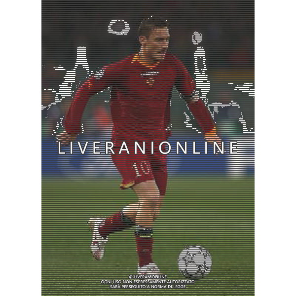 Roma - Stadio Olimpico - 04 / 04 / 2007 - UEFA Champions League 2006-2007 - Andata Quarti di Finale - Roma Vs Manchester United (2-1) - nella foto: Francesco TOTTI ph Corradetti / Ag. Aldo Liverani