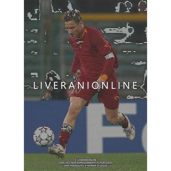 Roma - Stadio Olimpico - 04 / 04 / 2007 - UEFA Champions League 2006-2007 - Andata Quarti di Finale - Roma Vs Manchester United (2-1) - nella foto: Francesco TOTTI ph Corradetti / Ag. Aldo Liverani