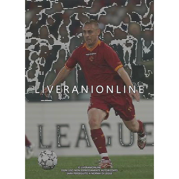 Roma - Stadio Olimpico - 04 / 04 / 2007 - UEFA Champions League 2006-2007 - Andata Quarti di Finale - Roma Vs Manchester United (2-1) - nella foto: Daniele DE ROSSI ph Corradetti / Ag. Aldo Liverani