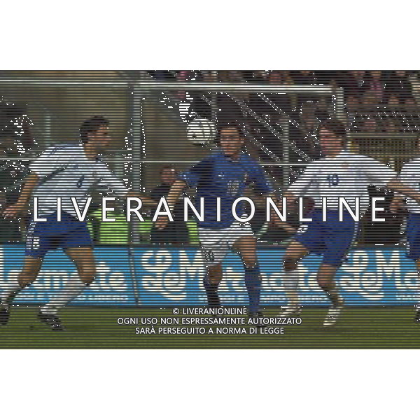 italia-finlandia 29/03/2003 nella foto totti francesco foto aldo liverani