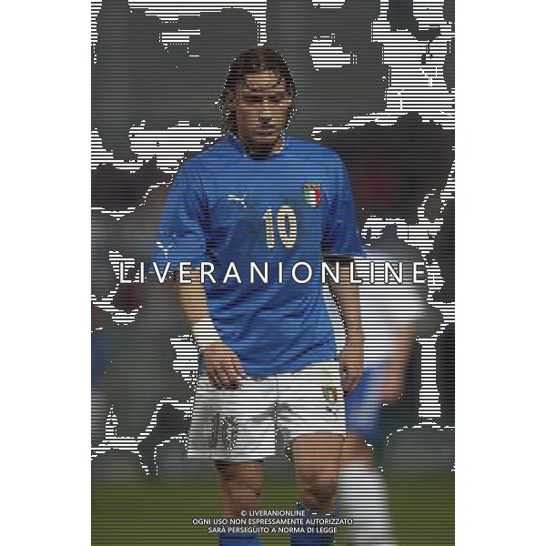 italia-finlandia 29/03/2003 nella foto totti francesco foto aldo liverani