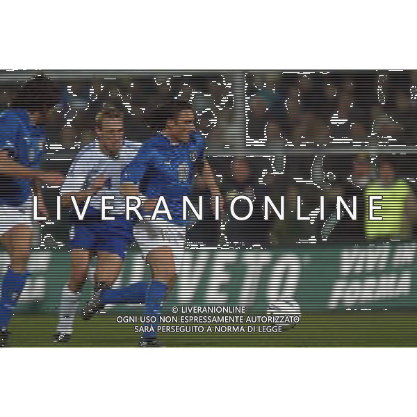 italia-finlandia 29/03/2003 nella foto totti francesco foto aldo liverani