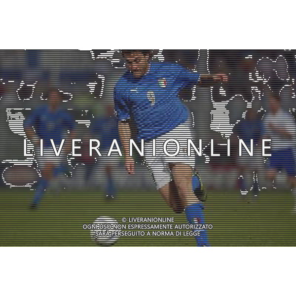 italia-finlandia 29/03/2003 nella foto vieri cristian foto aldo liverani