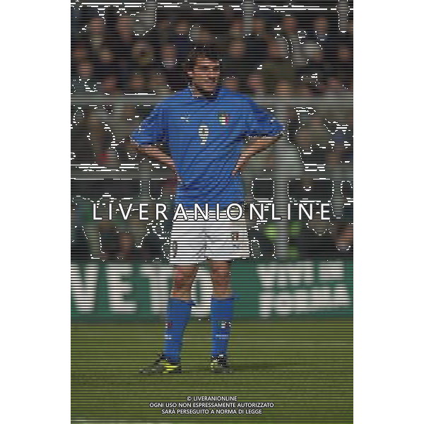 italia-finlandia 29/03/2003 nella foto vieri cristian foto aldo liverani