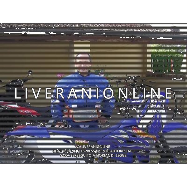 Marco Badiali motociclista ingegnere di Vignola  morto dopo aver urtato un filo spinato posto ad altezza uomo, mentre faceva motocross a Gaiato di Pavullo 09/04/2007 ph Fiocchi/Ag. Aldo Liverani