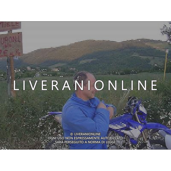 Marco Badiali motociclista ingegnere di Vignola  morto dopo aver urtato un filo spinato posto ad altezza uomo, mentre faceva motocross a Gaiato di Pavullo 09/04/2007 ph Fiocchi/Ag. Aldo Liverani