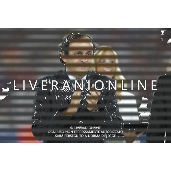 uefa 2007 nella foto michel platini presidente uefa foto firo-ag aldo liverani