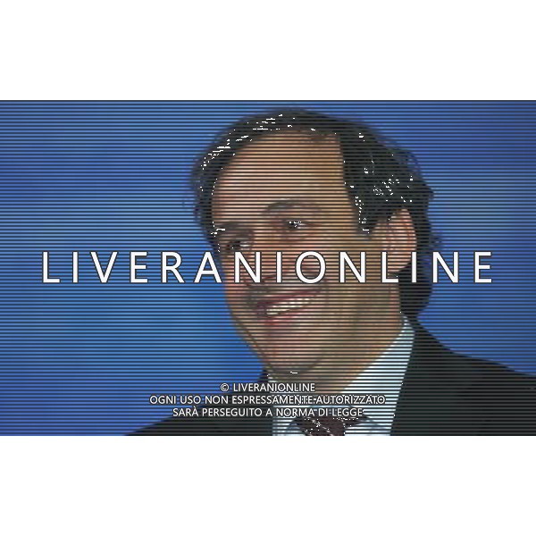 uefa 2007 nella foto michel platini presidente uefa foto firo-ag aldo liverani