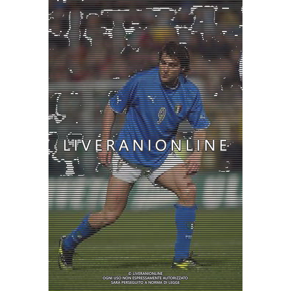 italia-finlandia 29/03/2003 nella foto vieri cristian foto aldo liverani